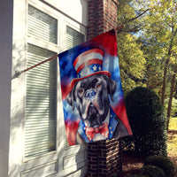 Cane Corso Patriotic American House Flag