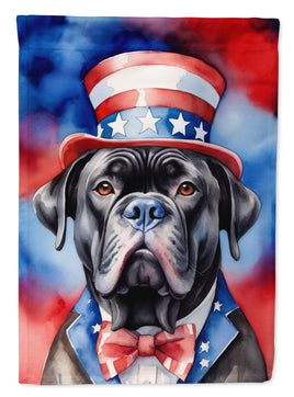 Cane Corso Patriotic American House Flag