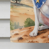 Beagle Cowboy Welcome House Flag