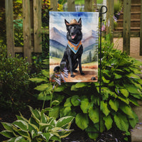 Belgian Sheepdog Cowboy Welcome Garden Flag