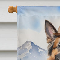 Belgian Tervuren Cowboy Welcome House Flag