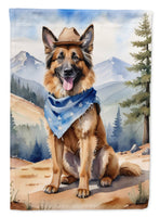 Belgian Tervuren Cowboy Welcome House Flag