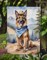 Belgian Tervuren Cowboy Welcome Garden Flag