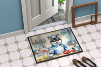 Alaskan Klee Kai The Chef Doormat