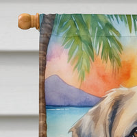 Anatolian Shepherd Luau House Flag