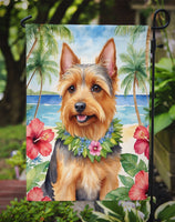 Australian Terrier Luau Garden Flag