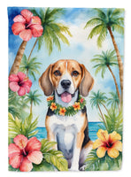 Beagle Luau House Flag