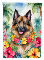 Belgian Tervuren Luau House Flag