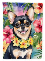 Chihuahua Luau House Flag