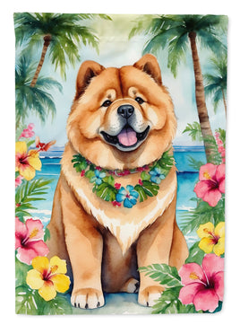 Chow Chow Luau House Flag