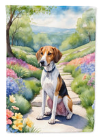 American Foxhound Spring Path House Flag