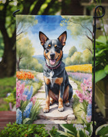 Australian Cattle Dog Spring Path Garden Flag