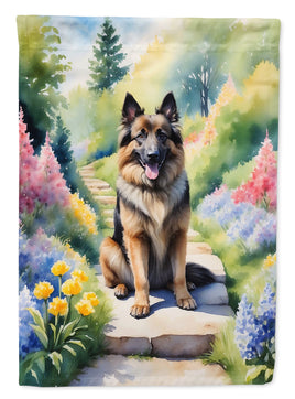 Belgian Tervuren Spring Path House Flag