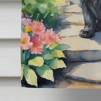 Cairn Terrier Spring Path House Flag