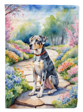 Catahoula Spring Path Garden Flag