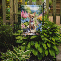 Chihuahua Spring Path Garden Flag