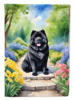 Chow Chow Spring Path House Flag