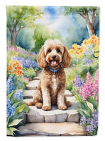 Cockapoo Spring Path House Flag