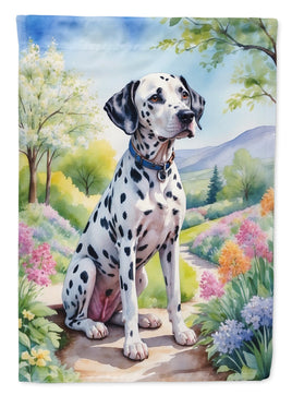 Dalmatian Spring Path House Flag