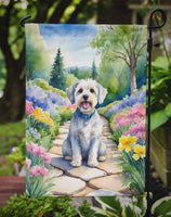 Dandie Dinmont Terrier Spring Path Garden Flag