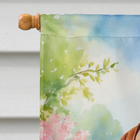 Dogue de Bordeaux Spring Path House Flag