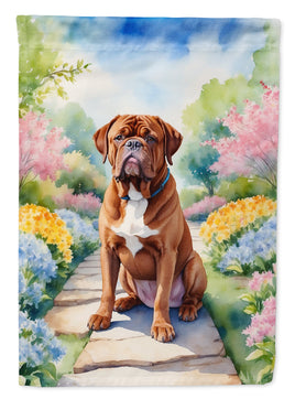 Dogue de Bordeaux Spring Path House Flag