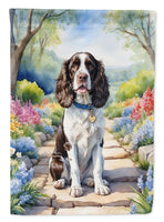 English Springer Spaniel Spring Path House Flag