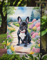 French Bulldog Spring Path Garden Flag