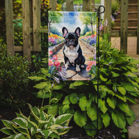 French Bulldog Spring Path Garden Flag