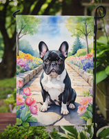 French Bulldog Spring Path Garden Flag