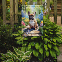 French Bulldog Spring Path Garden Flag