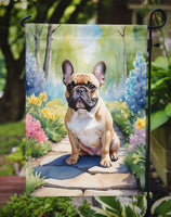 French Bulldog Spring Path Garden Flag