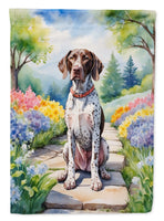 German Shorthaired Pointer Spring Path House Flag