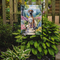 Great Dane Spring Path Garden Flag