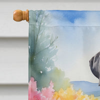 Great Dane Spring Path House Flag