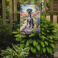 Great Dane Spring Path Garden Flag