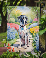 Great Dane Spring Path Garden Flag