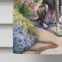 Greyhound Spring Path House Flag