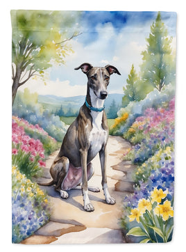 Greyhound Spring Path House Flag