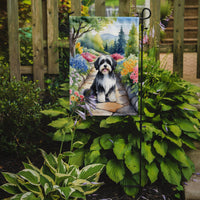 Havanese Spring Path Garden Flag