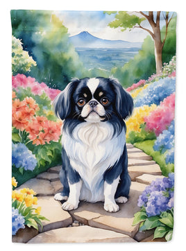 Japanese Chin Spring Path House Flag