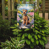 Lakeland Terrier Spring Path Garden Flag