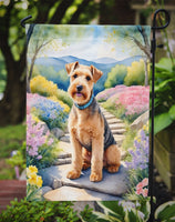 Lakeland Terrier Spring Path Garden Flag