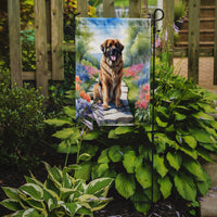 Leonberger Spring Path Garden Flag