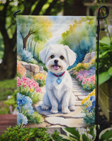 Maltese Spring Path Garden Flag