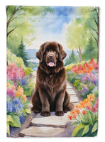 Newfoundland Spring Path Garden Flag