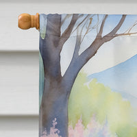 Otterhound Spring Path House Flag