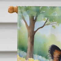 Papillon Spring Path House Flag