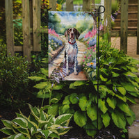 Pointer Spring Path Garden Flag