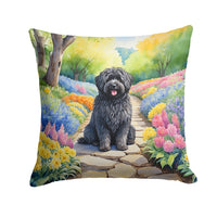 Puli Spring Path Throw Pillow